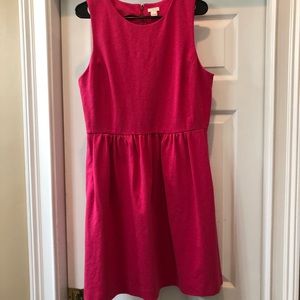 J. Crew Pink Day Dress Sz L 💕